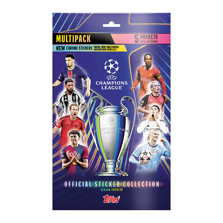 TOPPS CHAMPIONS LEAGUE STICKER 2024/25 MULTIPACK