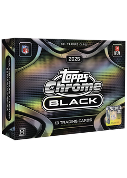 TOPPS NFL CHROME BLACK HOBBY BOX