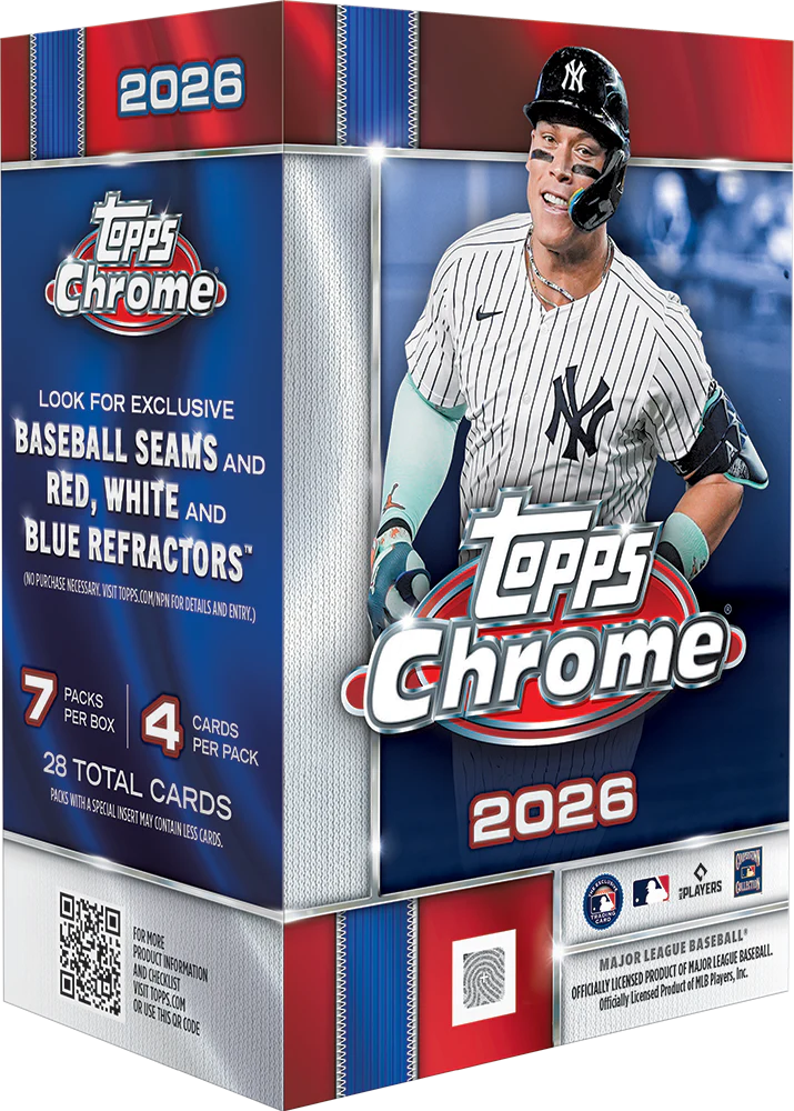 TOPPS CHROME 2026 BASEBALL VALUE BOX PRE ORDER