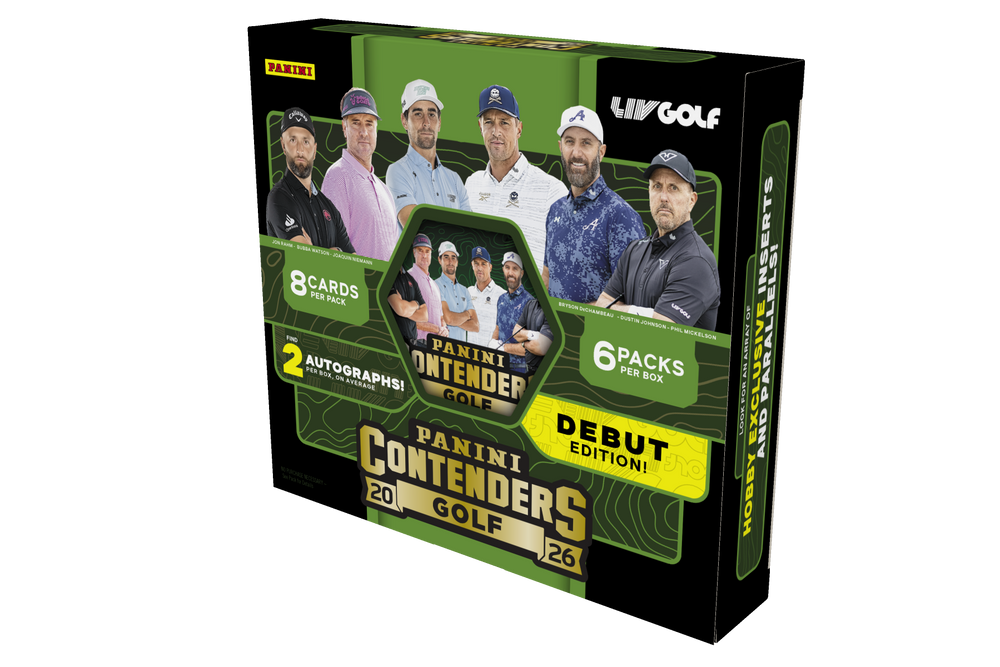 PANINI 2026 CONTENDERS LIV GOLF HOBBY BOX