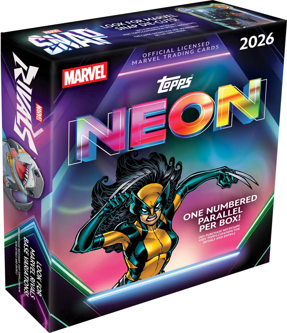 TOPPS 2026 MARVEL NEON MEGA