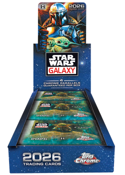 TOPPS 2026 STARWARS GALAXY HOBBY BOX PRE ORDER
