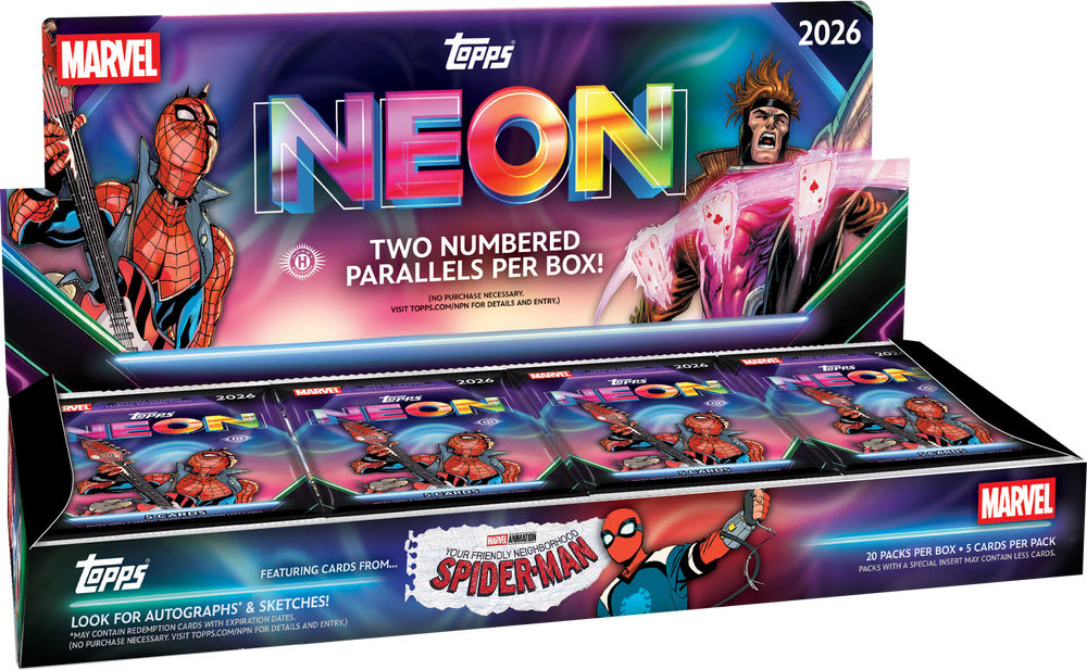 TOPPS 2026 MARVEL NEON HOBBY