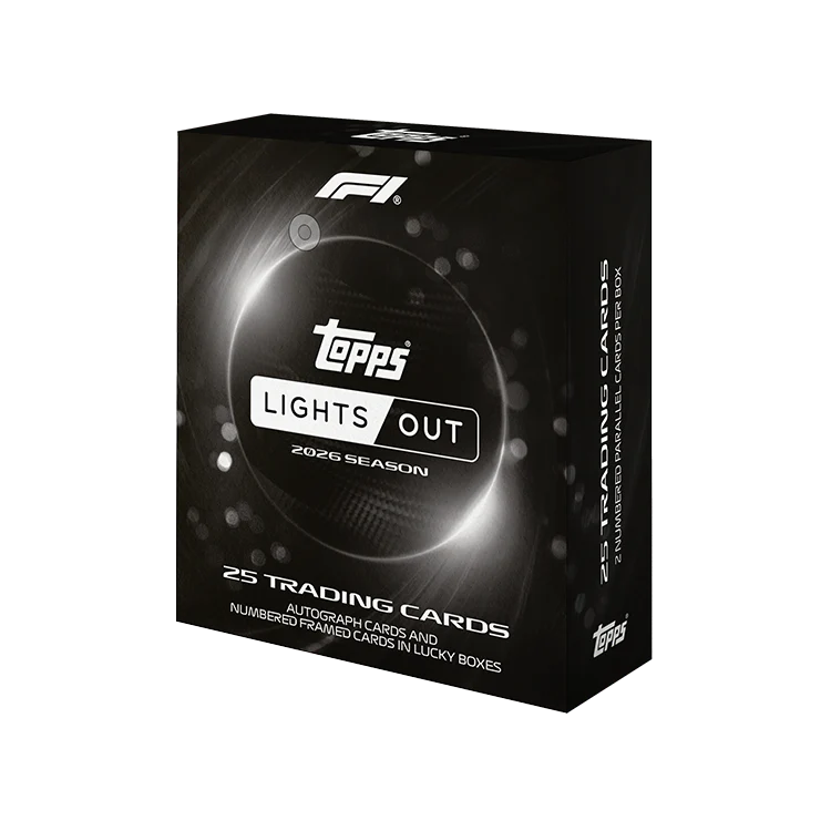 TOPPS F1 LIGHTS OUT 2026 HOBBY PRE ORDER