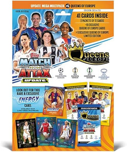 TOPPS MATCH ATTAX QUEENS OF EUROPE MULTIPACK 2024/25