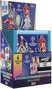 Topps Champions League  Sticker 24/25 Full Box