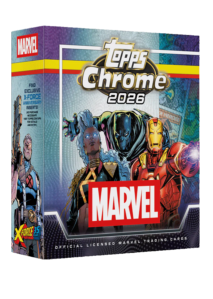 TOPPS MARVEL CHROME 2026 MEGA - PRE ORDER