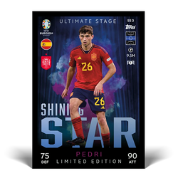 TOPPS EURO MATCH ATTAX 2024 SHINING STARS POCKET TIN