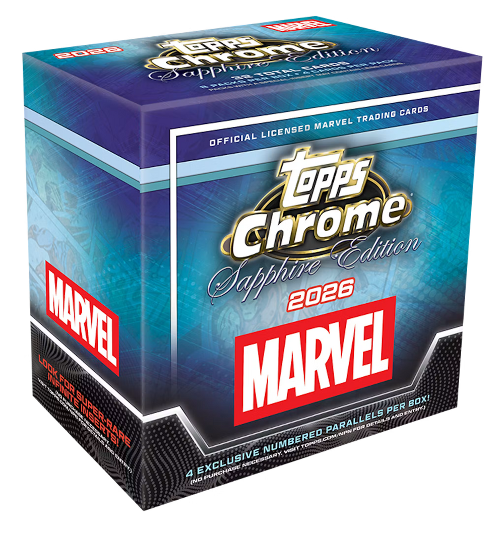 TOPPS 2026 MARVEL SAPPHIRE HOBBY BOX