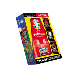 TOPPS EURO MATCH ATTAX 2024 RAW TALENT POCKET TIN