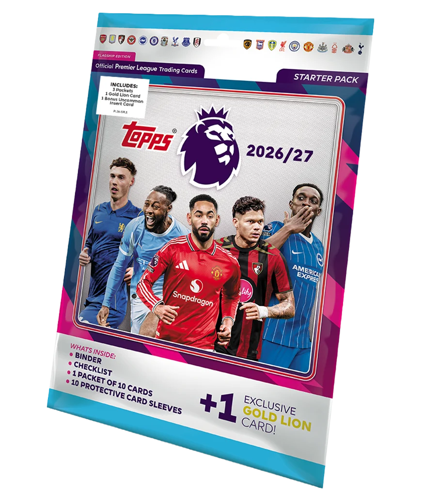 TOPPS 2026 PREMIER LEAGUE FLAGSHIP STARTER PACK PRE ORDER