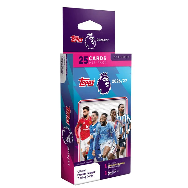 TOPPS 2026 PREMIER LEAGUE FLAGSHIP ECO PACK PRE ORDER