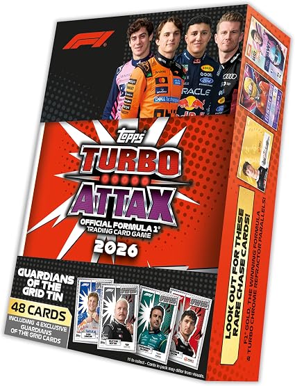 TOPPS 2026 FORMULA 1 TURBO ATTAX MEGA TIN
