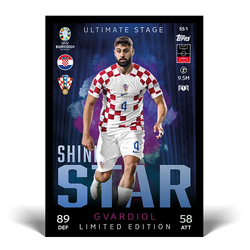 TOPPS EURO MATCH ATTAX 2024 SHINING STARS POCKET TIN