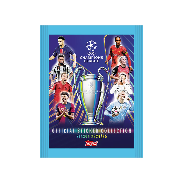 TOPPS CHAMPIONS LEAGUE STICKER 2024/25 STICKER PACK