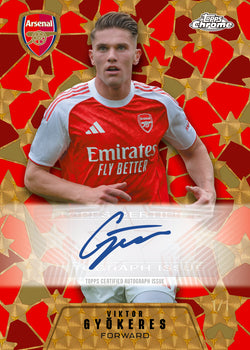 TOPPS ARSENAL CHROME
