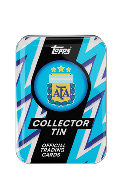TOPPS ARGENTINA COLLECTORS TIN 25/26