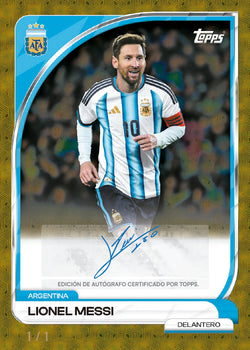 TOPPS ARGENTINA COLLECTORS TIN 25/26