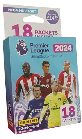 PANINI PREMIER LEAGUE STICKERS 2024 MEGA MULTI SET