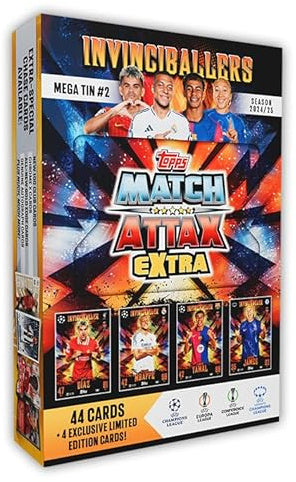 TOPPS MATCH ATTAX EXTRA MEGA TIN 2024/25 - MEGA TIN #2 INVINCIBALLERS