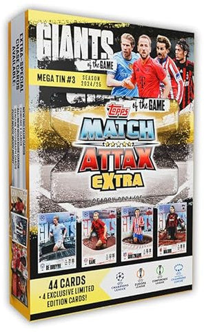 TOPPS MATCH ATTAX EXTRA MEGA TIN 2024/25 - MEGA TIN #3 GIANTS