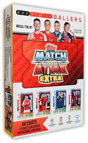 TOPPS MATCH ATTAX EXTRA MEGA TIN 2024/25 - MEGA TIN #1 BALLERS