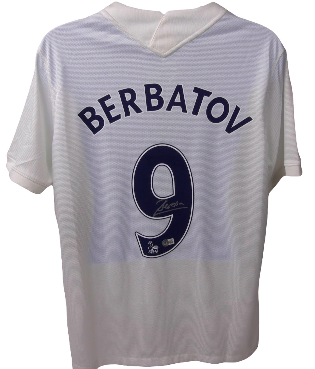 Dimitar Berbatov Tottenham Jersey Beckett Authenticated
