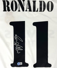 Load image into Gallery viewer, Ronaldo Nazario (R9) Real Madrid Jersey Beckett Authenicated
