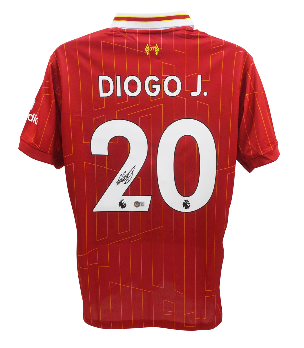 Diogo Jota Liverpool Jersey Beckett Authenticated