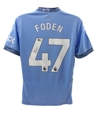 Load image into Gallery viewer, Phil Foden Manchester City Jersey Beckett Authenticated
