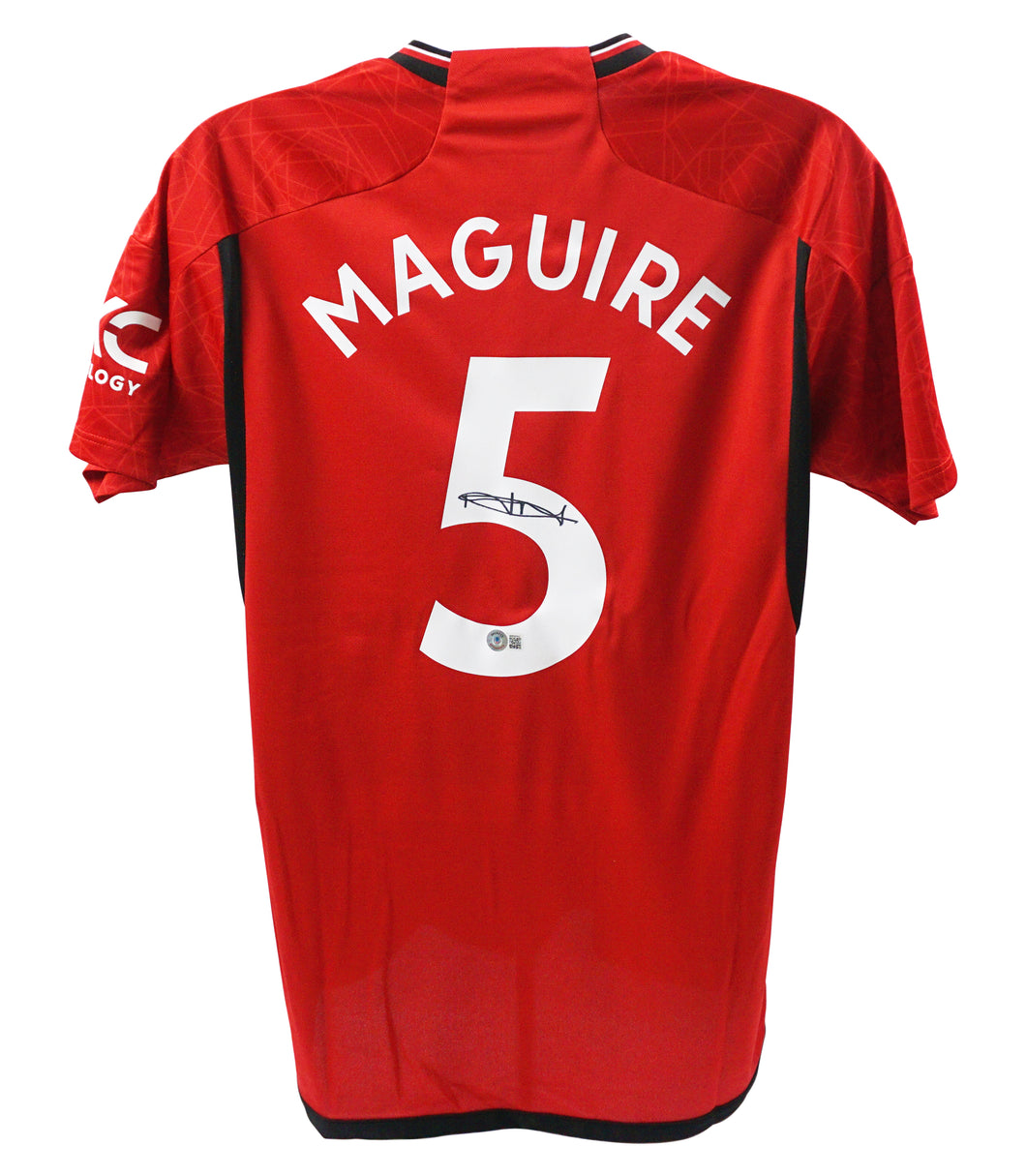 Harry Maguire Manchester United Jersey Beckett Authenticated