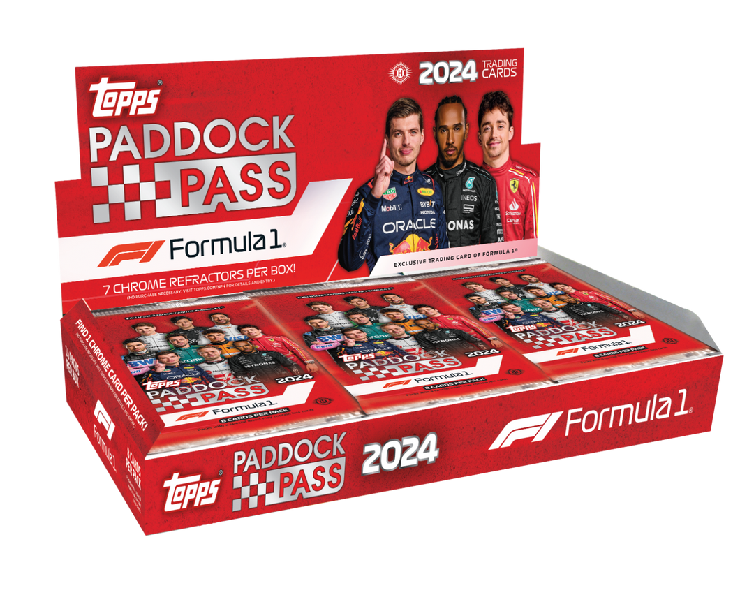 Topps Formula 1 Paddock Pass 2024 hobby
