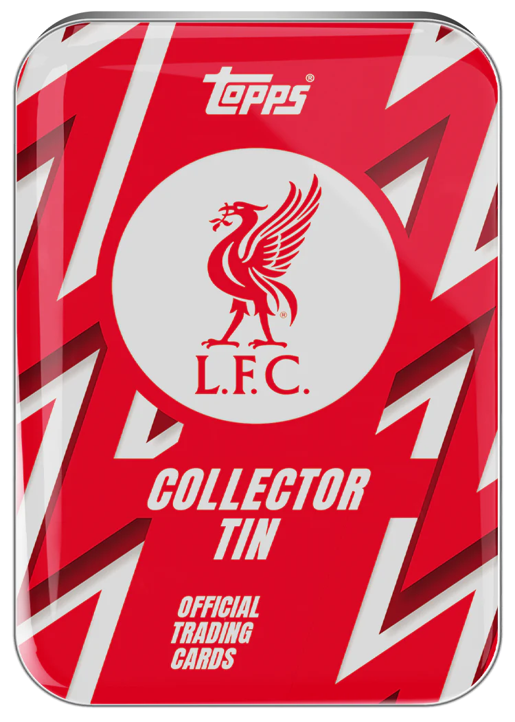 TOPPS LIVERPOOL COLLECTOR TIN 25/26