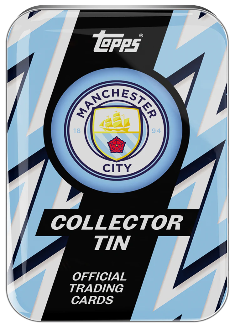TOPPS MANCHESTER CITY COLLECTOR TIN