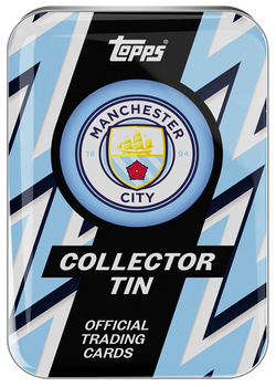 TOPPS MANCHESTER CITY COLLECTOR TIN