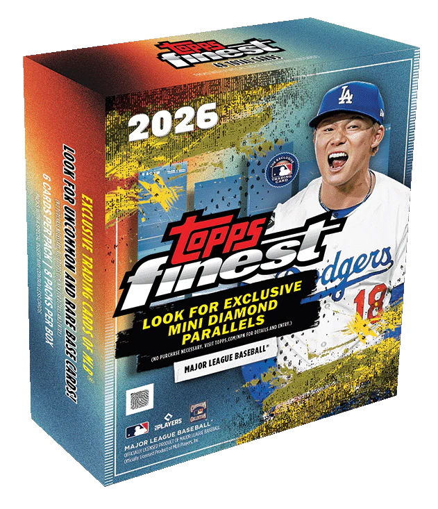 TOPPS MLB FINEST 2026 MEGA BOX PRE ORDER