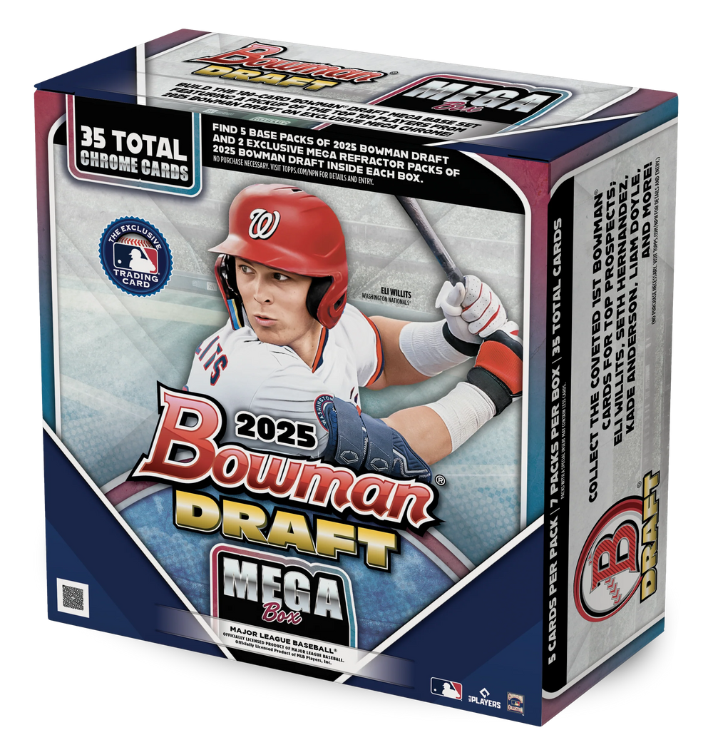 TOPPS MLB BOWMAN DRAFT MEGA 2025