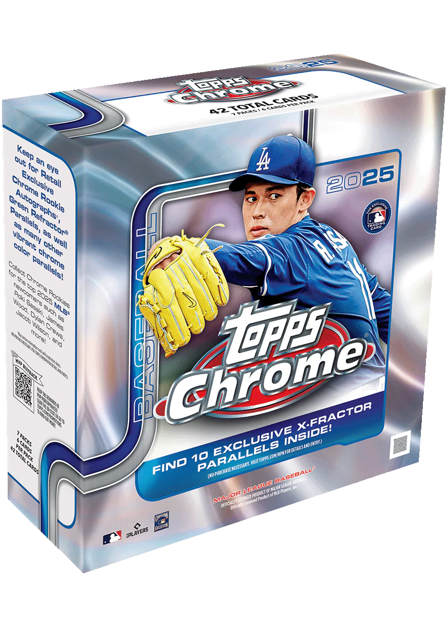 TOPPS MLB CHROME MEGA 2025