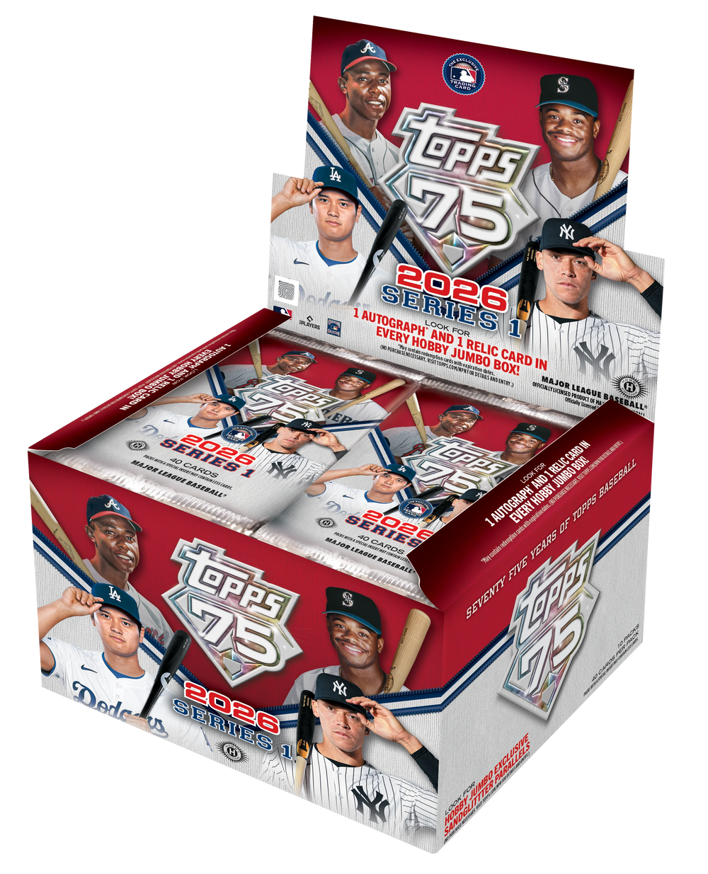 TOPPS MLB SERIES 1 JUMBO 2026