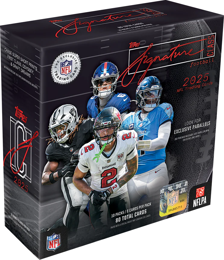 TOPPS NFL SIGNATURE CLASS MEGA 2025