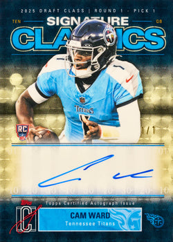 TOPPS NFL SIGNATURE CLASS MEGA 2025