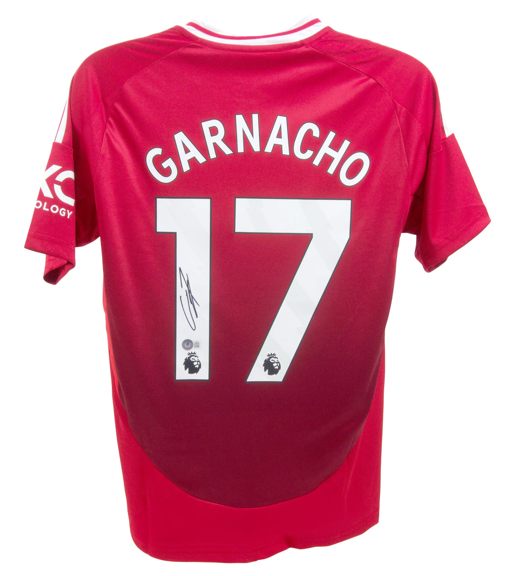 Alejandro Garnacho Manchester United Jersey Beckett Authenticated
