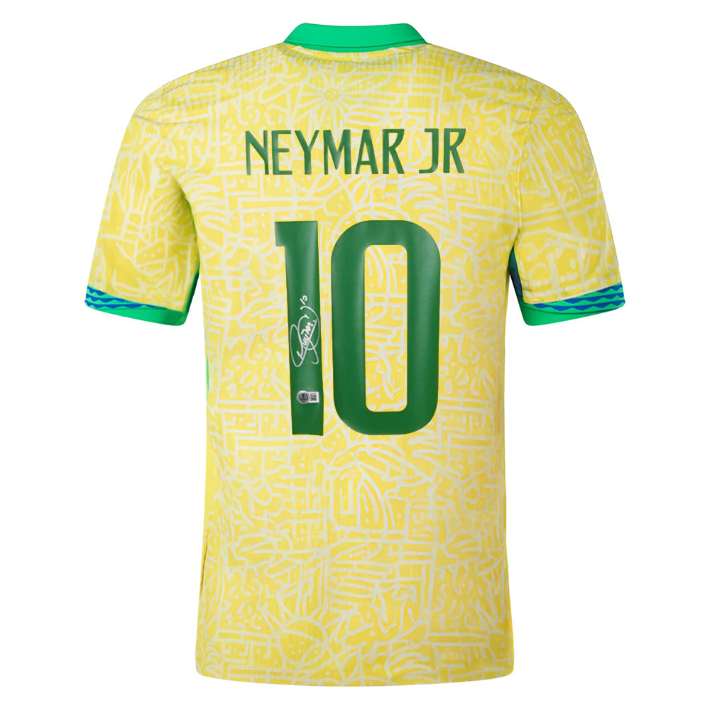 Neymar Jr Brazil  Jersey Beckett Authenticated