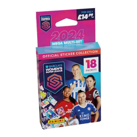 PANINI WOMENS SUPER LEAGUE MEGA MULTI SET STICKERS 2024