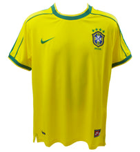 Load image into Gallery viewer, Ronaldo Nazario Brazil (R9) Jersey Beckett Authenticated
