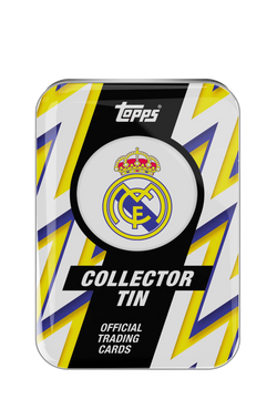 TOPPS REAL MADRID COLLECTORS TIN 25/26