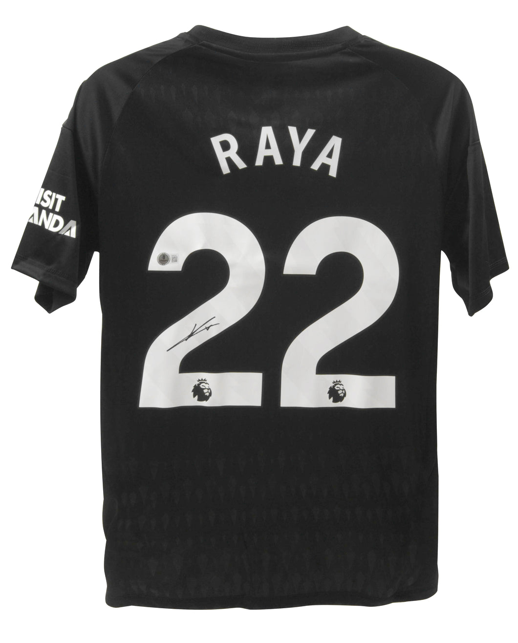 David Raya Arsenal Jersey Beckett Authenticated