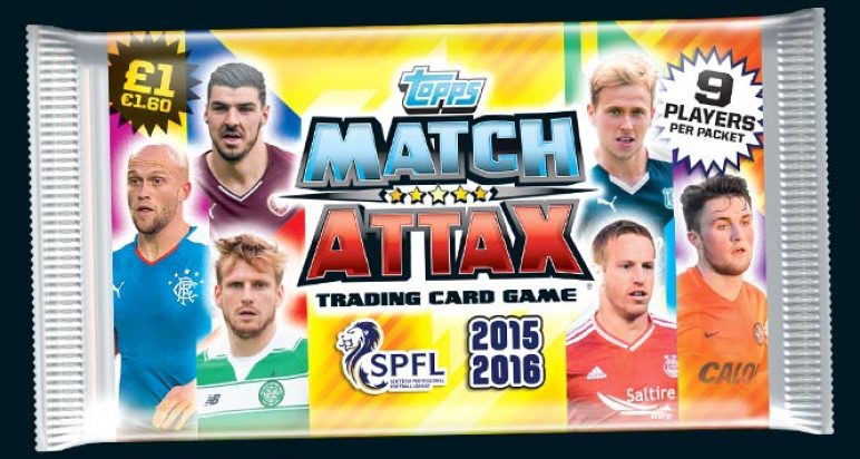 TOPPS SPFL MATCH ATTAX 2015-2016 SINGLE PACKET
