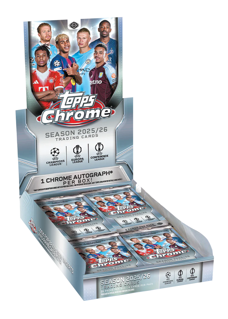 TOPPS UCC CHROME HOBBY 25/26