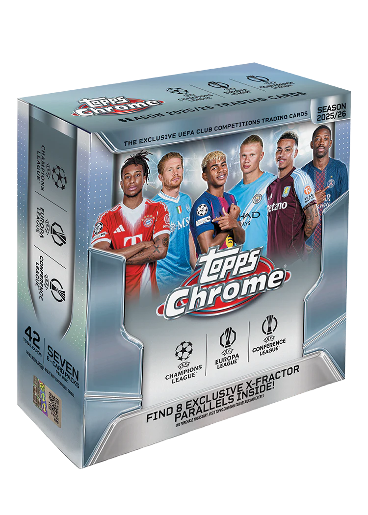 TOPPS UCC CHROME MEGA 25/26